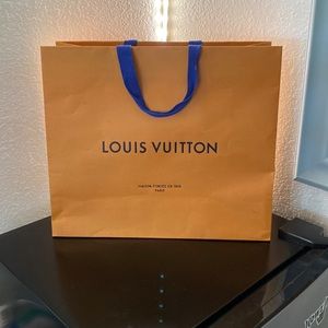🥰Louis Vuitton Orange Shopping Bag Mint condition❤️!!